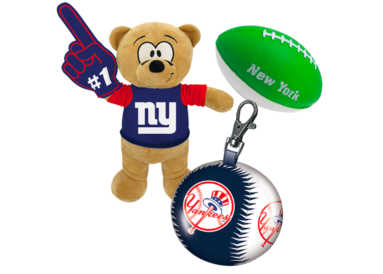 New York and New Jersey sports team gifts