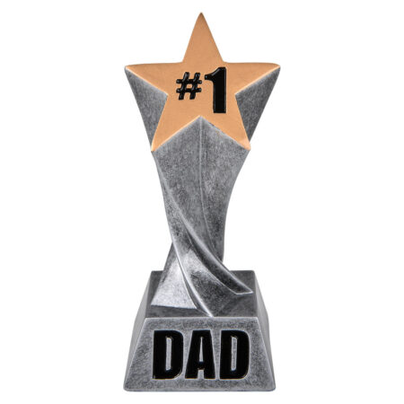 Number one dad trophy