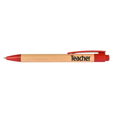 Pen with the word teacher on it