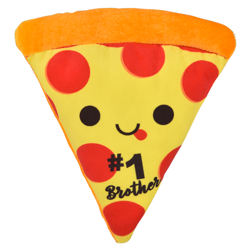 plush #1 brother pizza gift