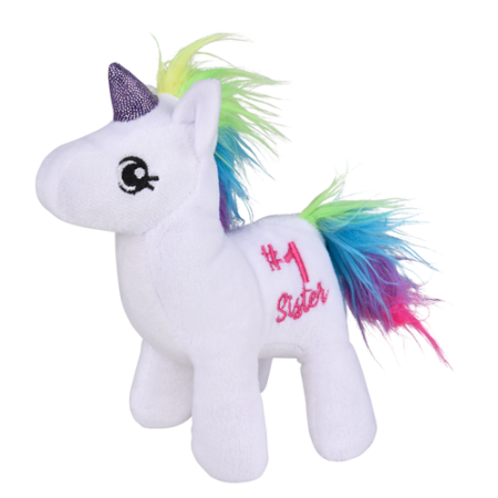 plush unicorn #1 sister