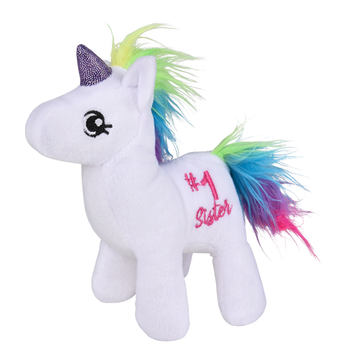 plush unicorn #1 sister
