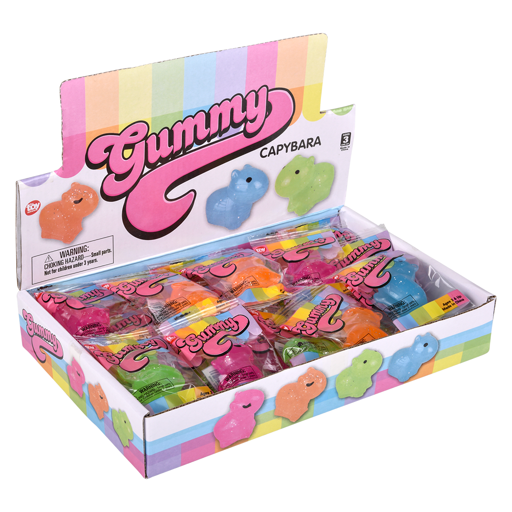 capybara gummy toys