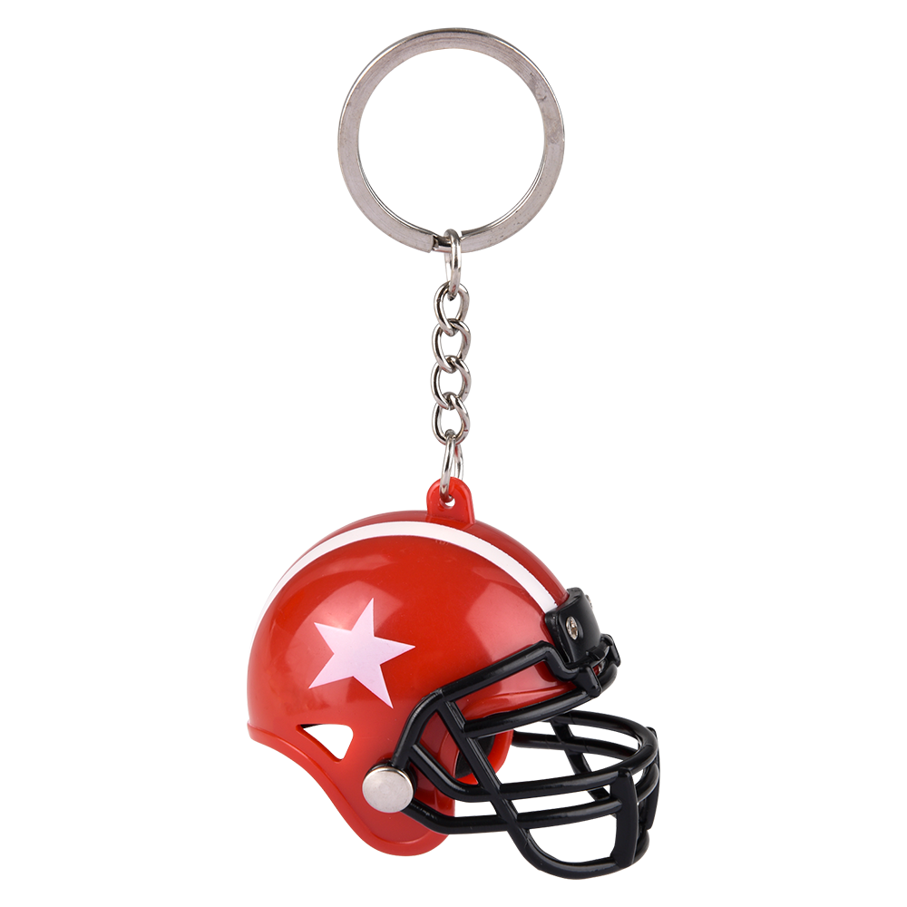 football helmet keychain